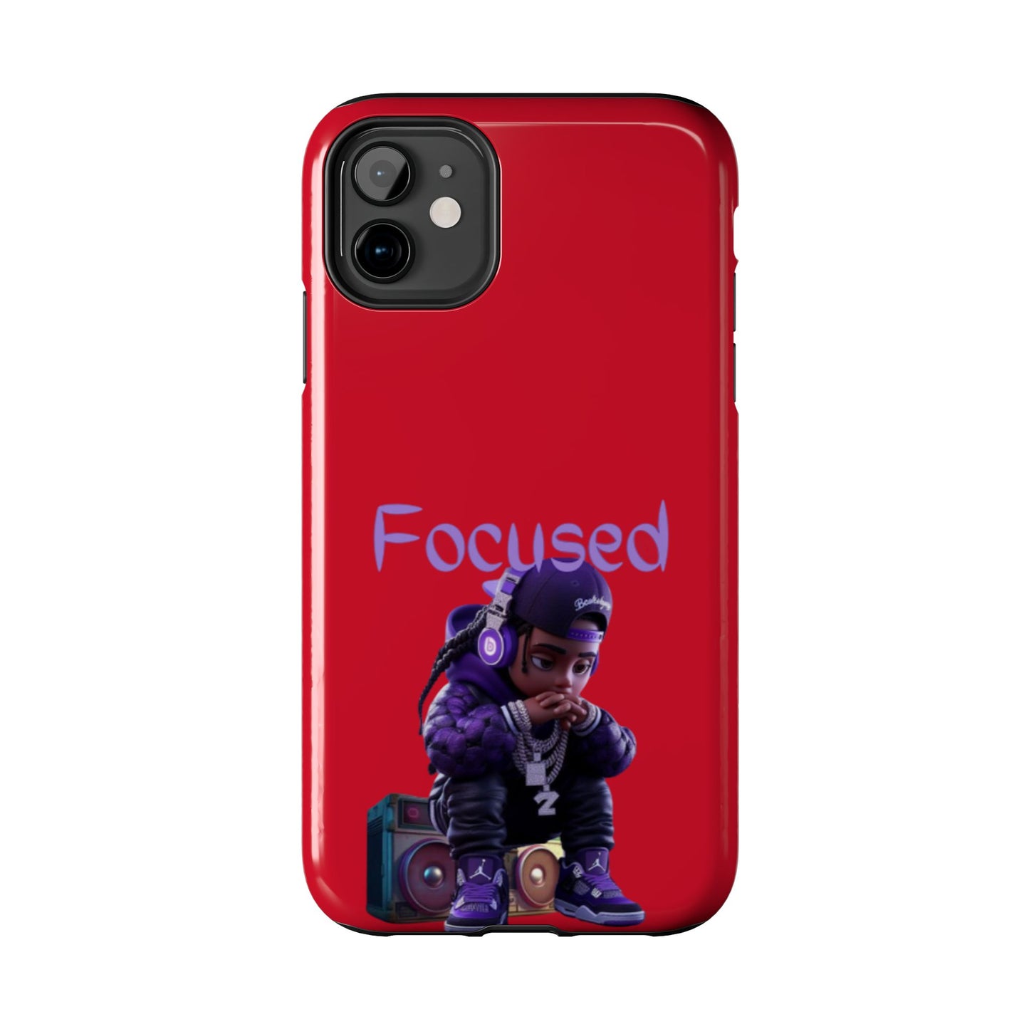 Phone Case- Focused Tough Case- Durable Protection