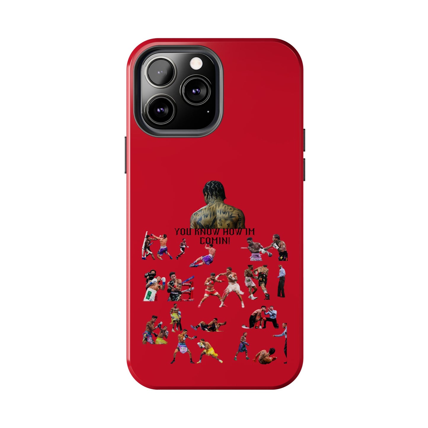 Phone case- You Know How I'm Comin' Tough Phone Case - Durable Protection