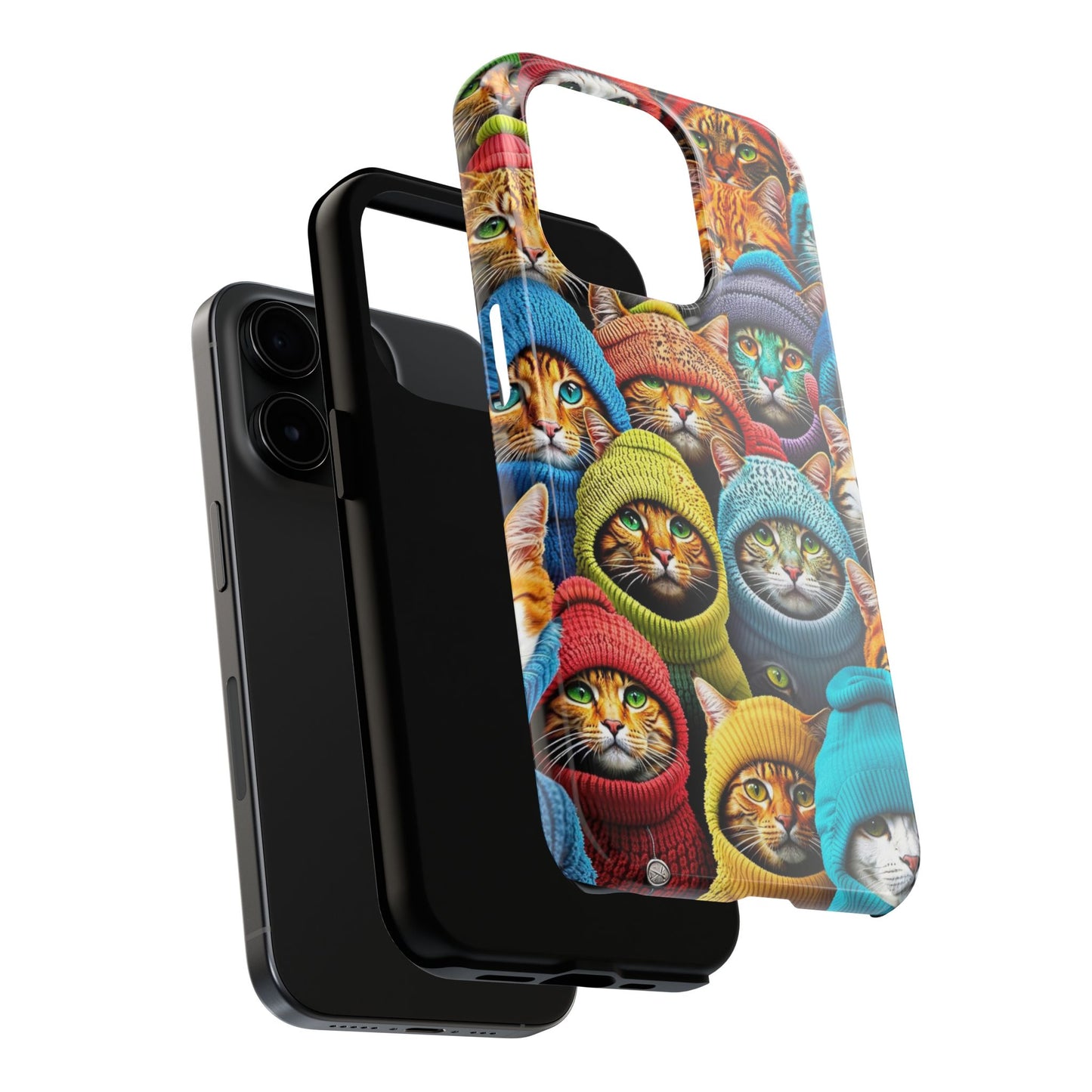 "Cool Cats Tough Phone Case – Stylish & Durable Protective Cover for iPhone & Android"