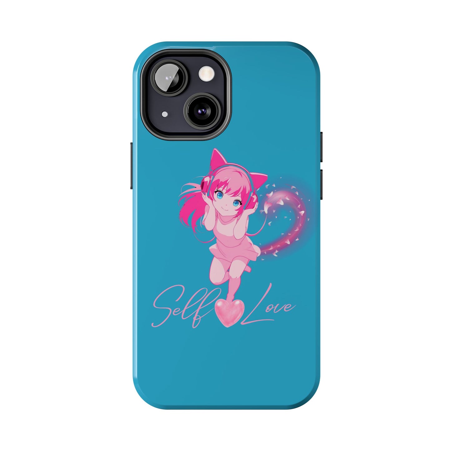 Self Love Tough Phone Case for Anime Lovers