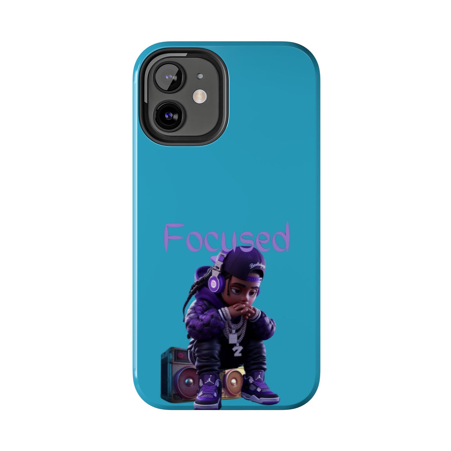 Phone Case- Focused Tough Case- Durable Protection