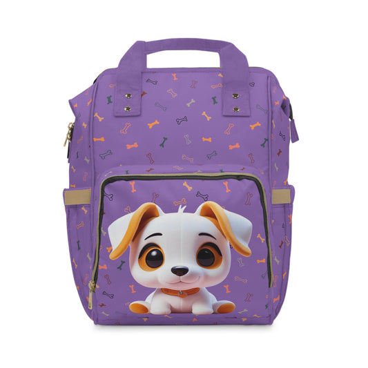 Cute Puppy Diaper Backpack - Stylish & Functional for New Parents 🐾👜