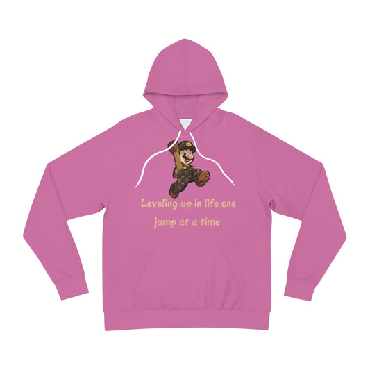 Electric Orchid Hoodie for Men & Women – "Next Level Mindset" Retro Gamer Inspired Wear