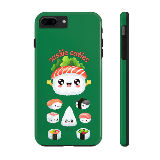 🍣 Cute Sushi Buddies Tough Phone Case – Durable & Adorable for iPhone & Android!