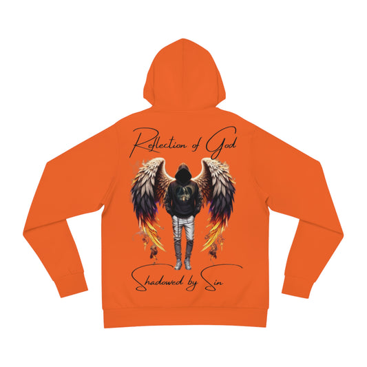 Burnt Sienna Faith Hoodie for Men & Women – "Echoes of God" Spiritual Motivation Wear