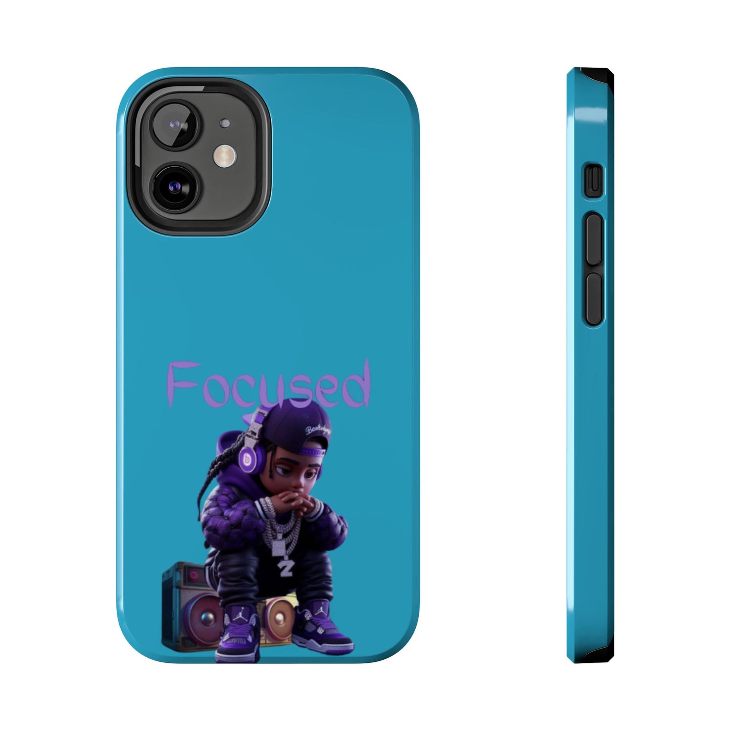 Phone Case- Focused Tough Case- Durable Protection