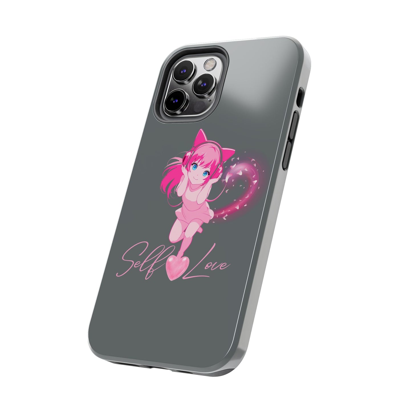Self Love Tough Phone Case for Anime Lovers