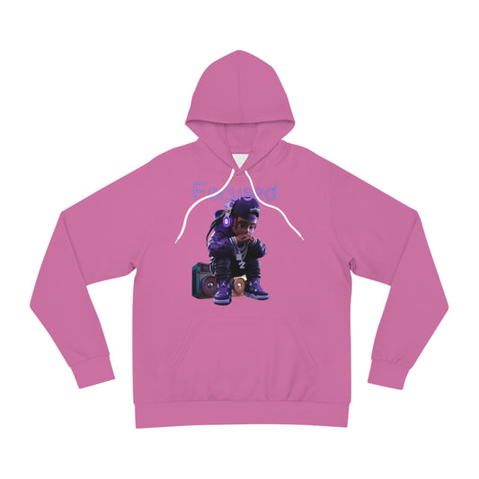 Blush Focus Pink Hoodie for Men – Stay Locked In Driven Mindset Streetwear