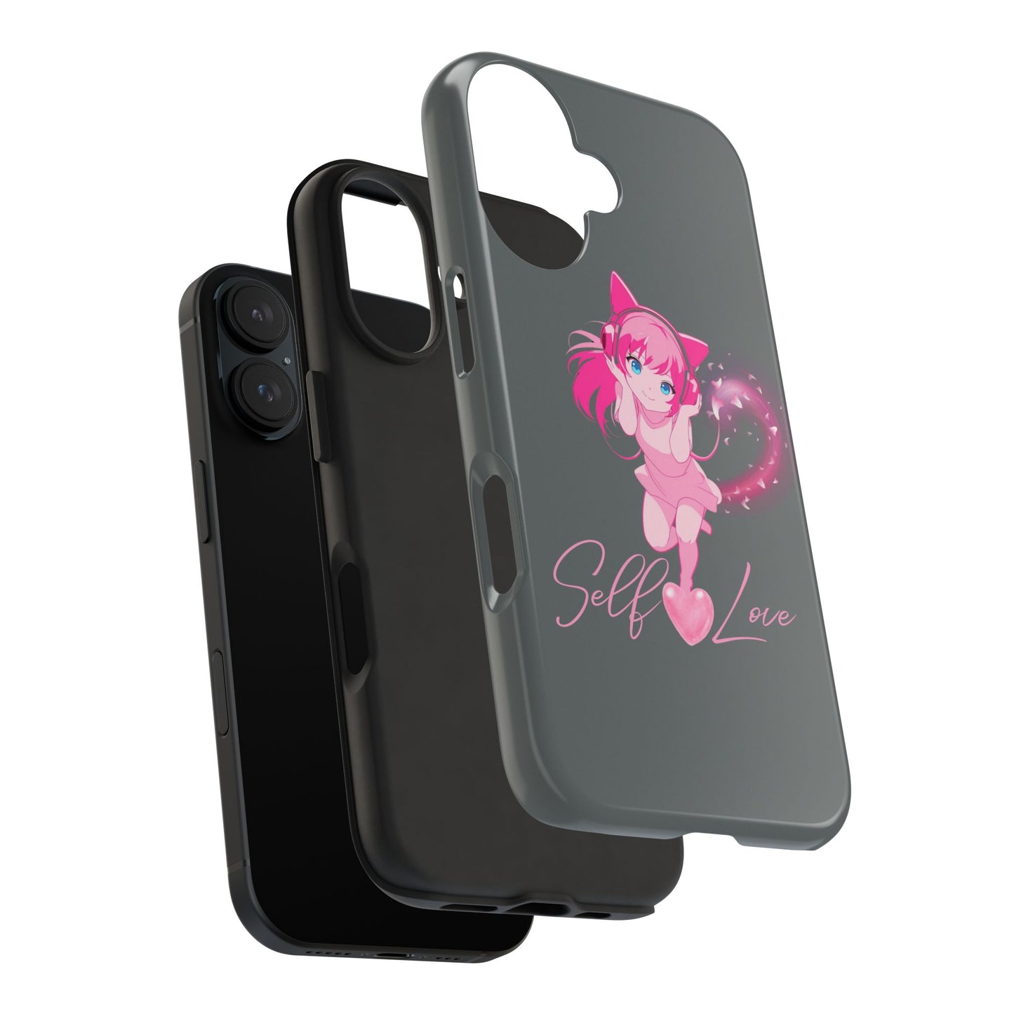 Self Love Tough Phone Case for Anime Lovers