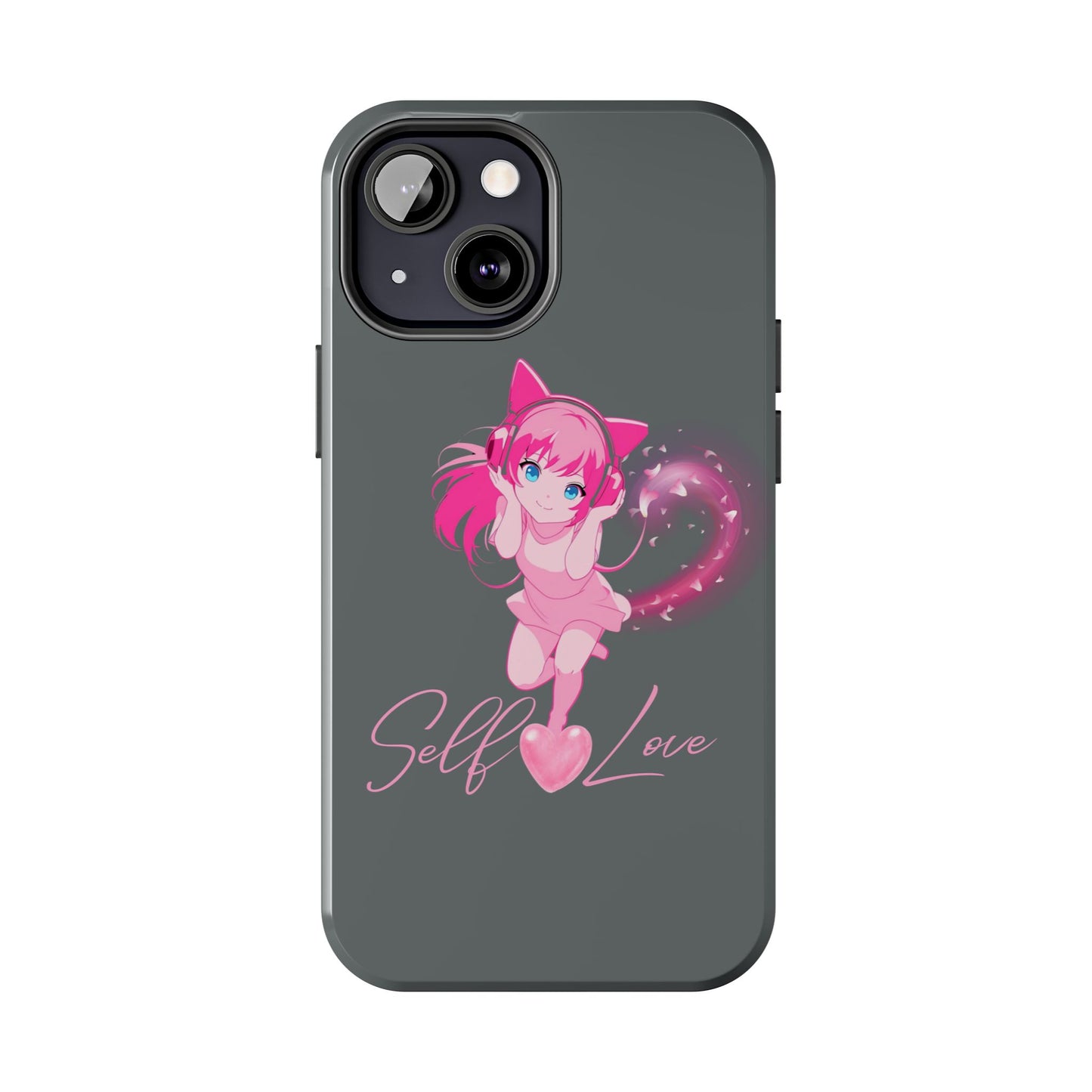 Self Love Tough Phone Case for Anime Lovers