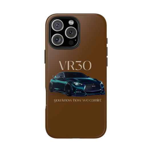 VR30 Sports Car Tough Phone Case - Stylish and Durable Protection for Car Enthusiasts