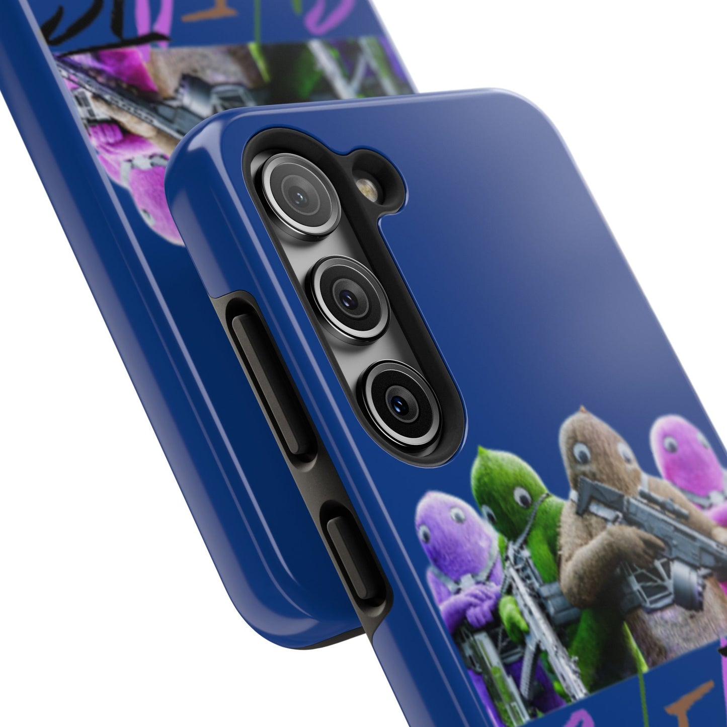 Cool Cartoon-Inspired Tough Phone Case - 'SWEATS'