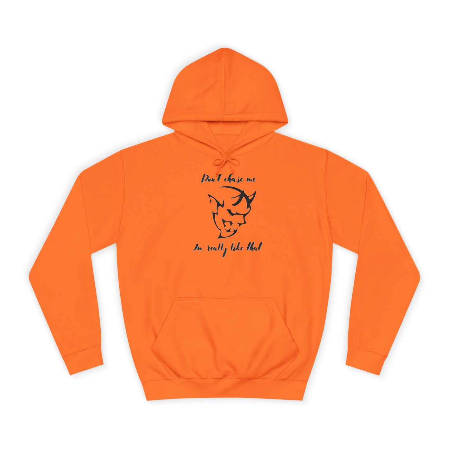 Lava Red "Don’t Chase Me, I’m Really Like That" Sweater – Bold Statement Pullover