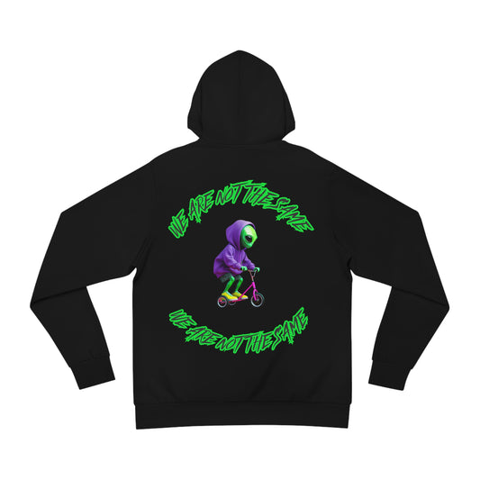Eclipse Black Alien Sweatshirt for Men & Women – "We Are Not The Same" Futuristic Streetwear Top