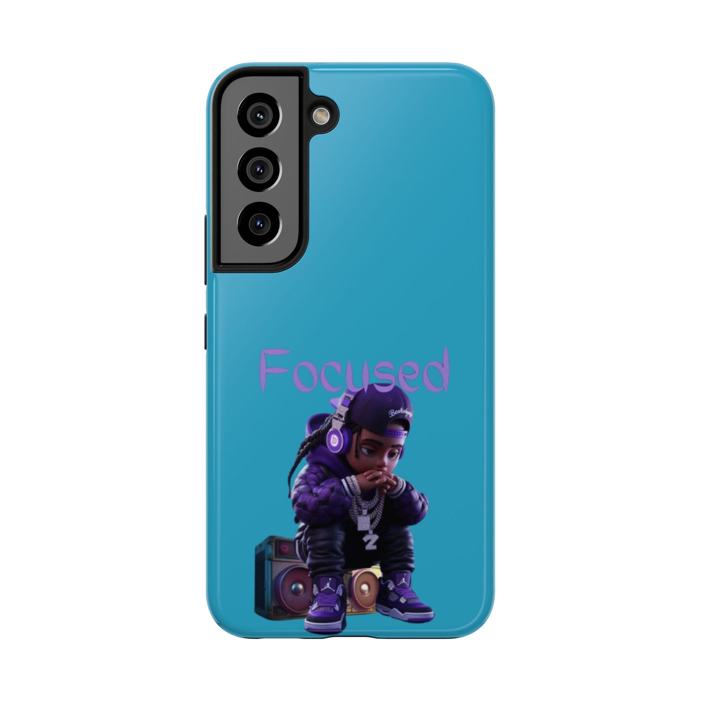 Phone Case- Focused Tough Case- Durable Protection