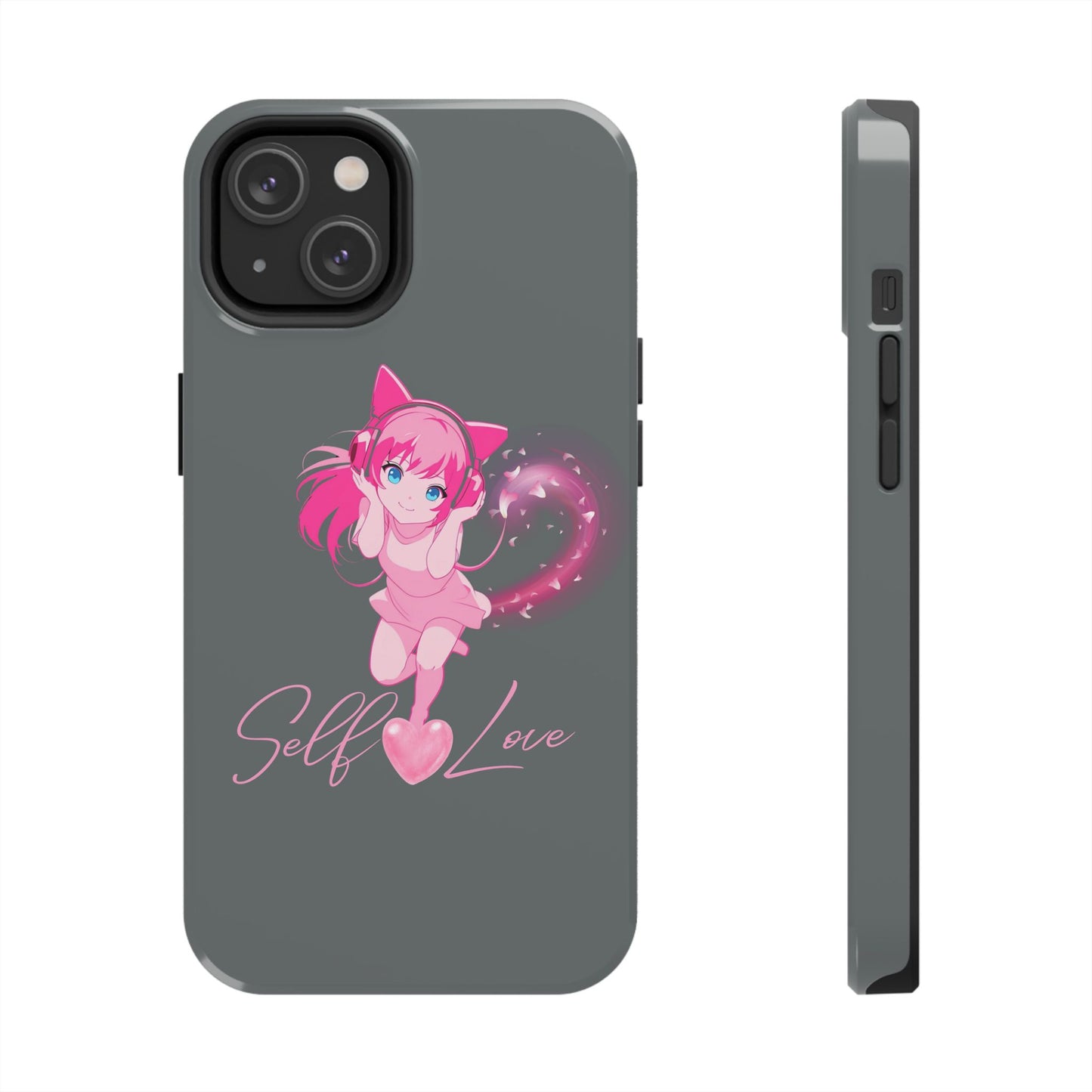 Self Love Tough Phone Case for Anime Lovers