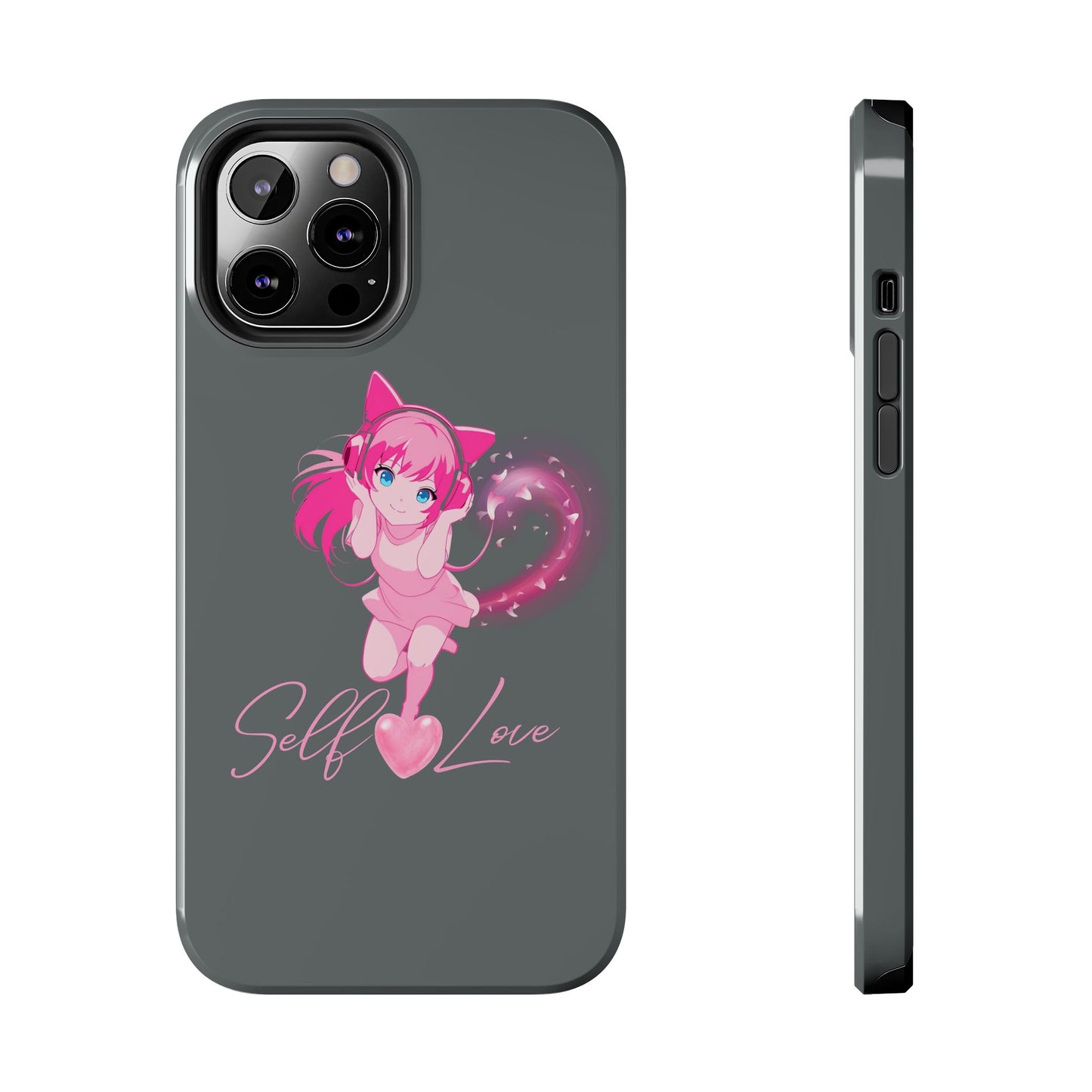 Self Love Tough Phone Case for Anime Lovers