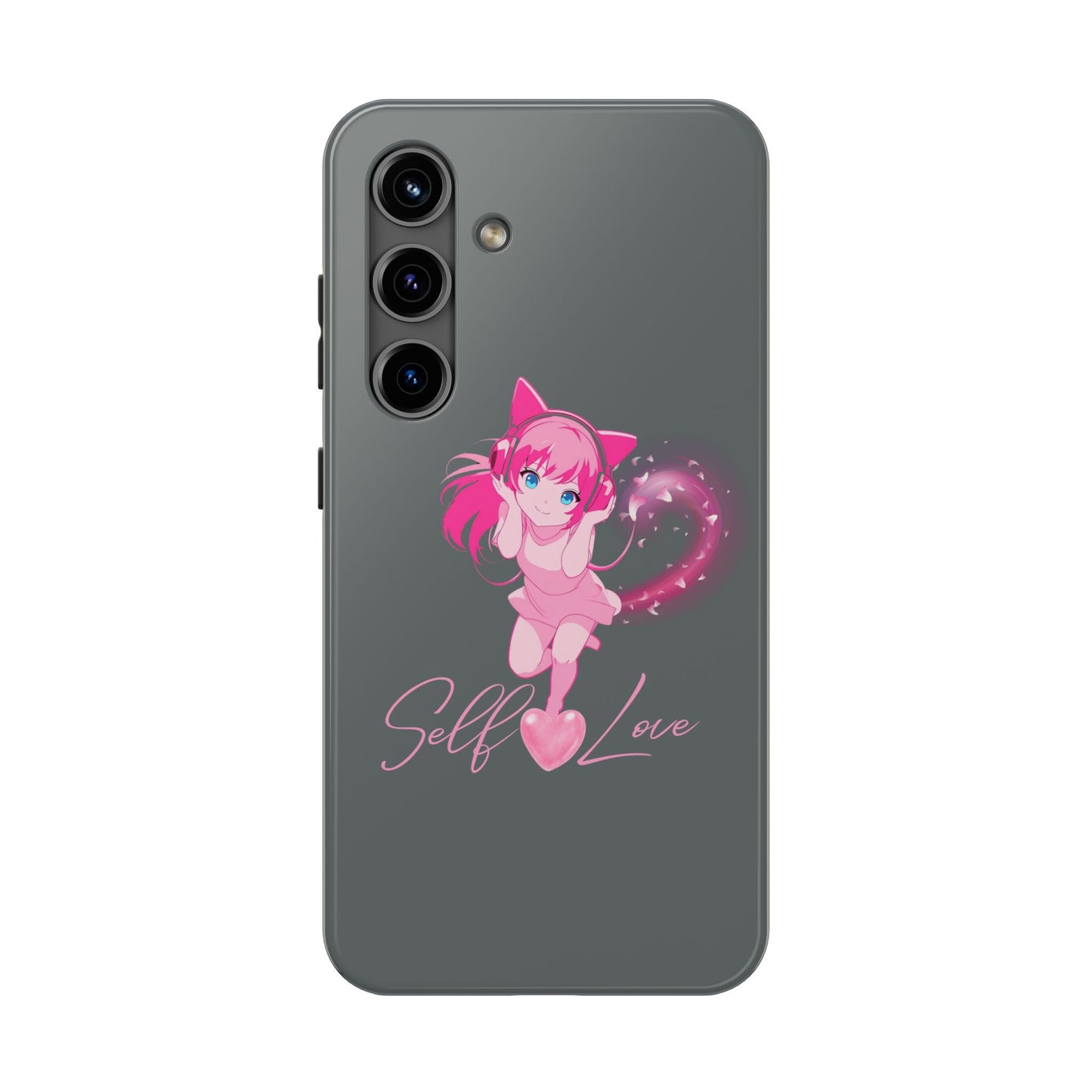 Self Love Tough Phone Case for Anime Lovers