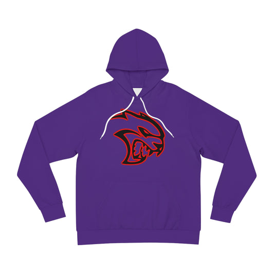 Royal Venom Purple Hoodie for Men– Hellcat Muscle Car Performance Wear