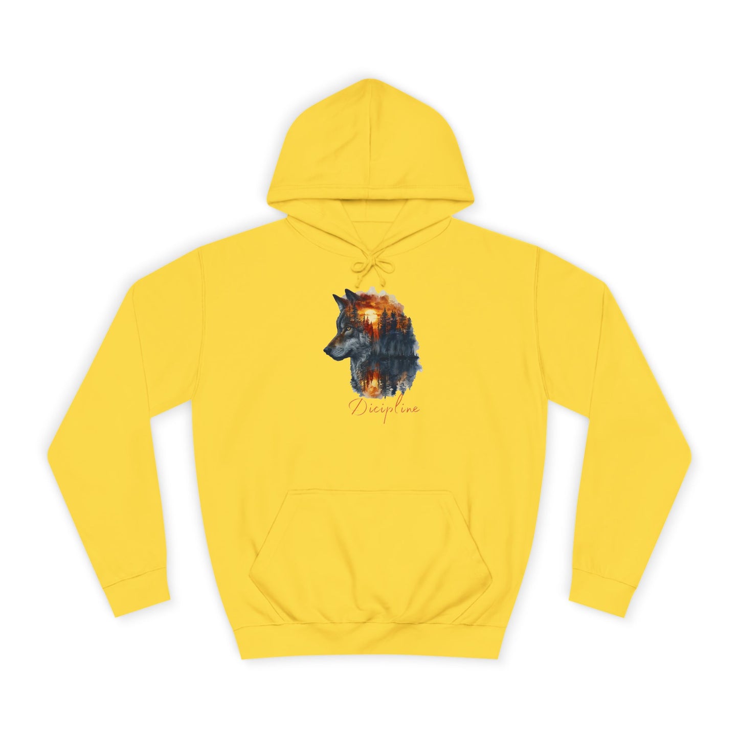 Neon Storm Wild Wolf Graphic Pullover – Multicolor Men’s Streetwear Sweatshirt
