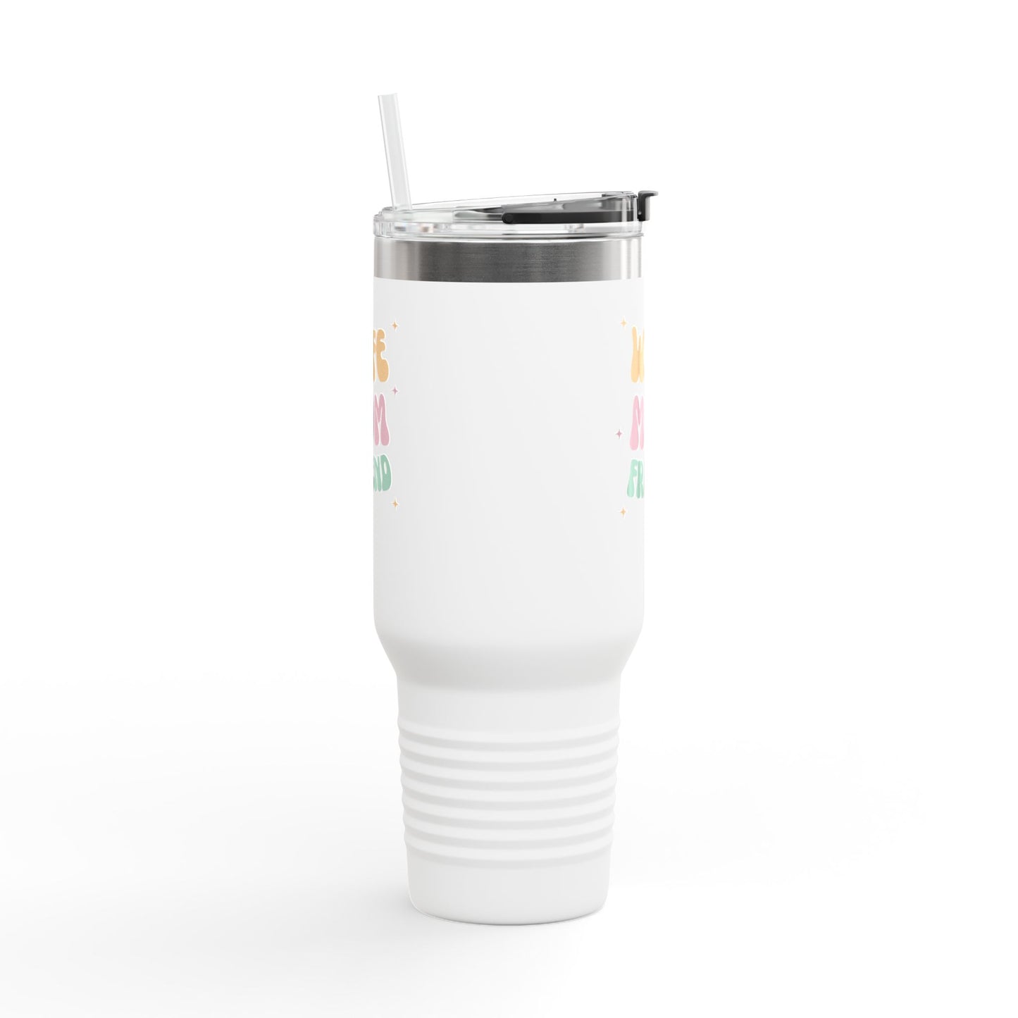 💖 40oz Insulated Travel Mug – Stylish Drinkware with Straw for Wives, Moms & Friends ✨