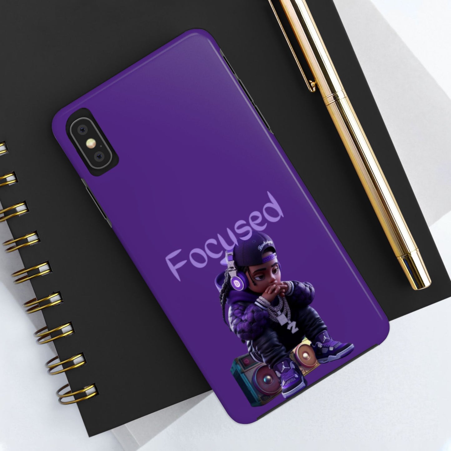Phone Case- Focused Tough Case- Durable Protection