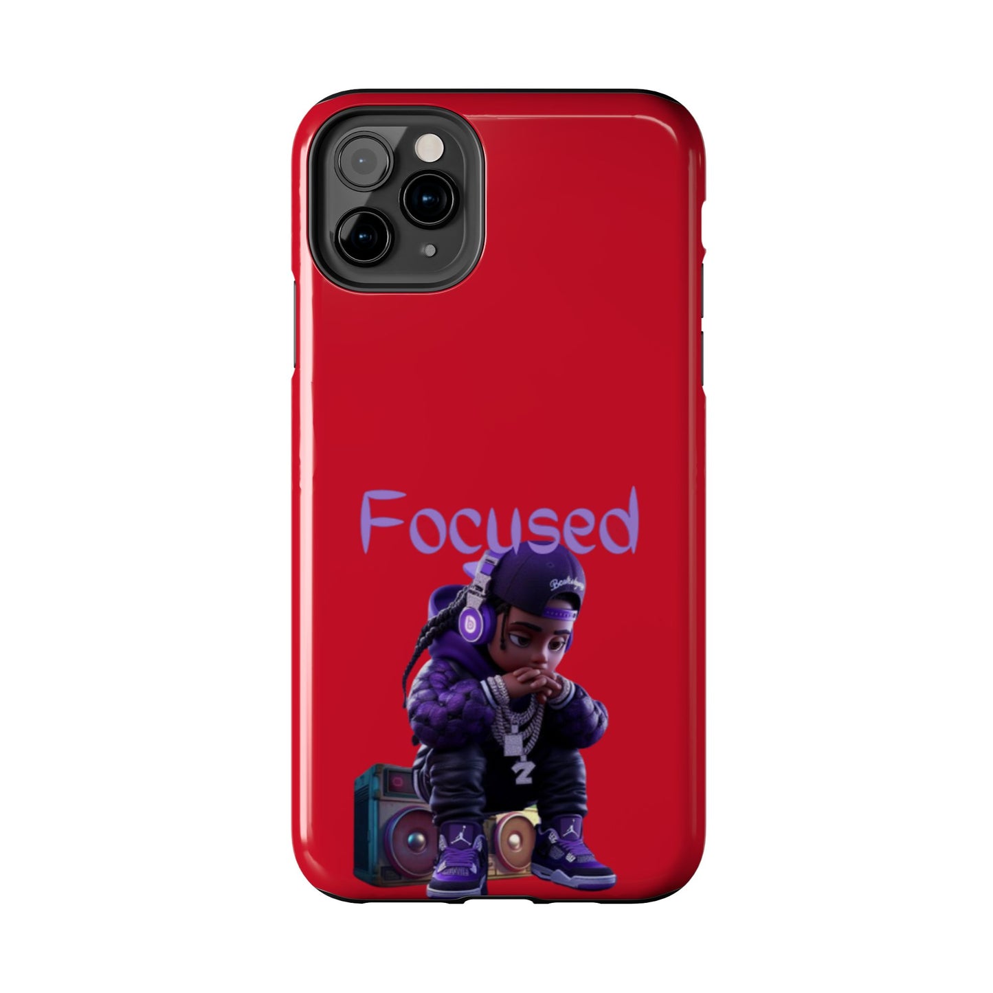 Phone Case- Focused Tough Case- Durable Protection