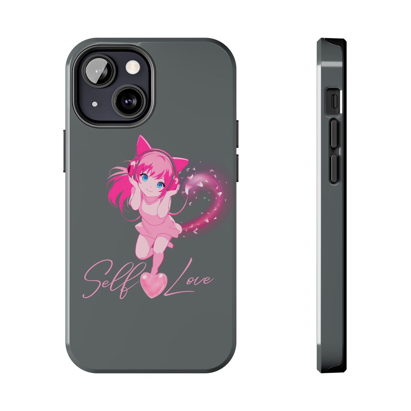 Self Love Tough Phone Case for Anime Lovers