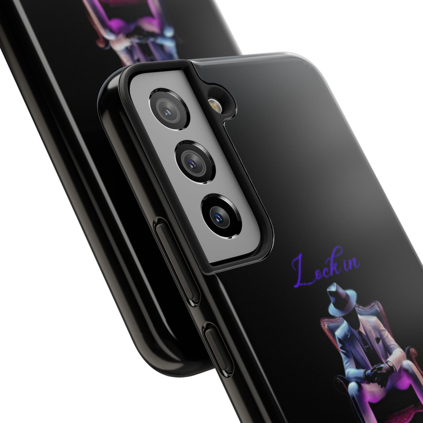 Phone case- Lock In, Stay DIsciplined Tough Phone Case - Durable Protection