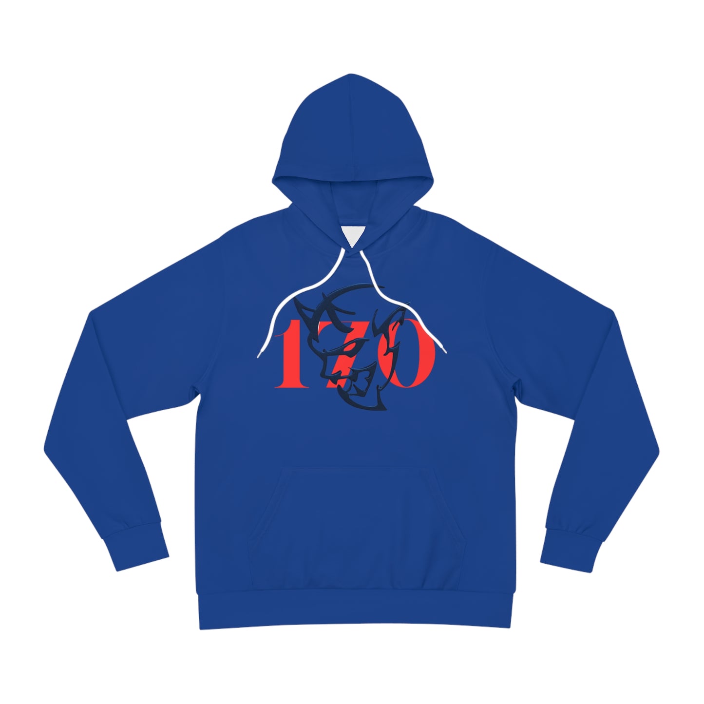Midnight Blue "Demon 170" Hoodie – Bold Muscle Car Graphic Sweatshirt