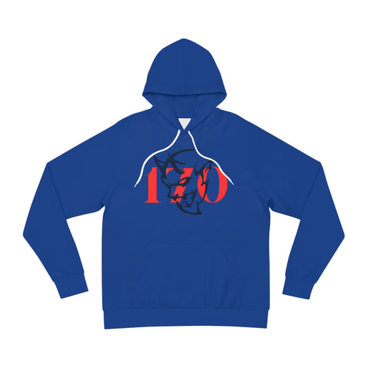 Midnight Blue "Demon 170" Hoodie – Bold Muscle Car Graphic Sweatshirt
