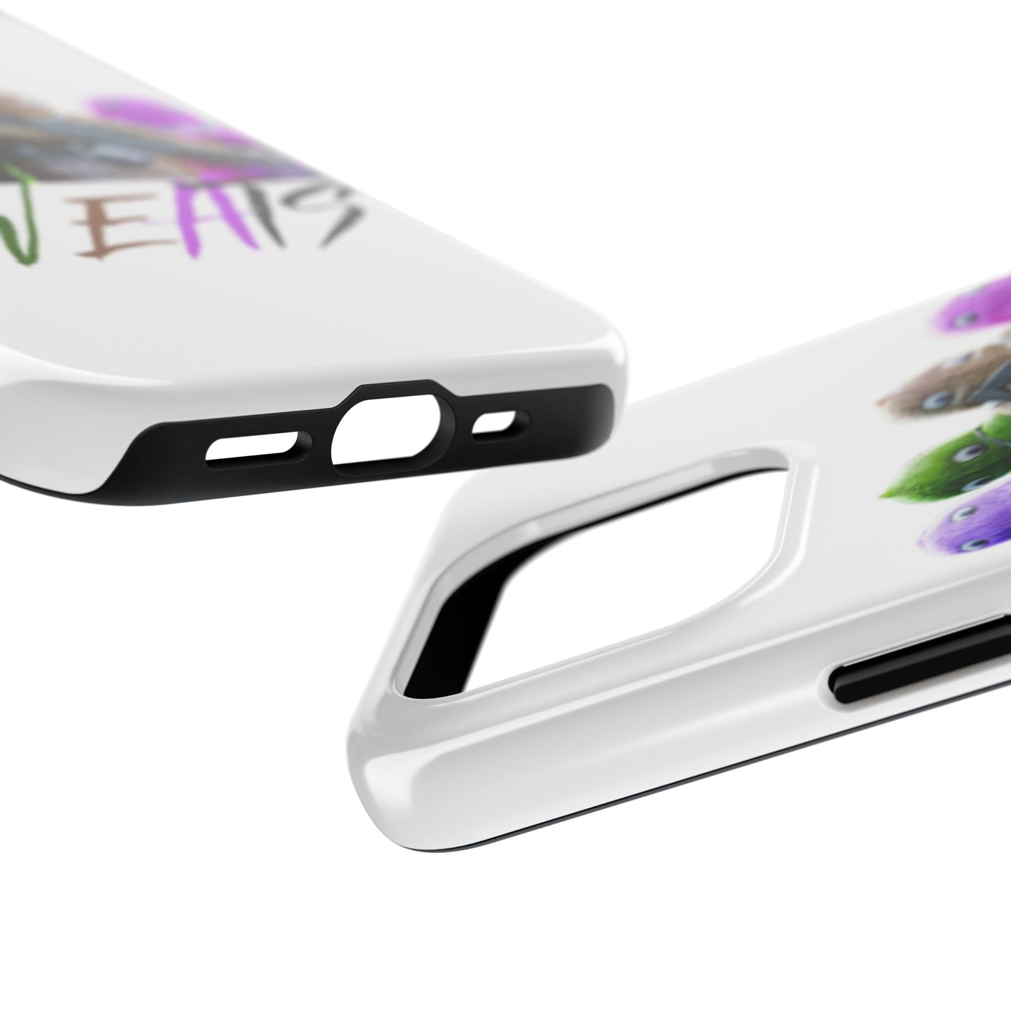 Cool Cartoon-Inspired Tough Phone Case - 'SWEATS'
