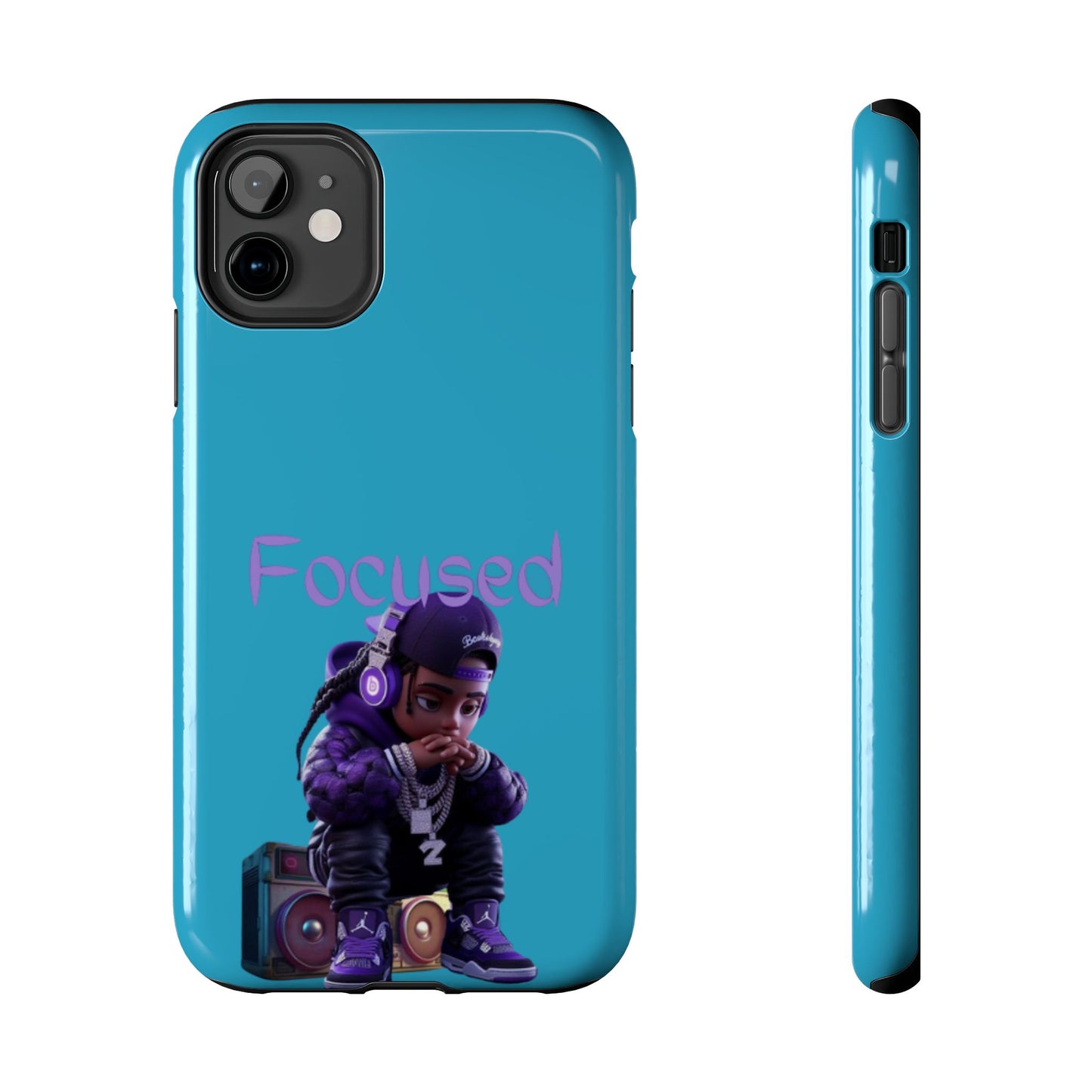 Phone Case- Focused Tough Case- Durable Protection