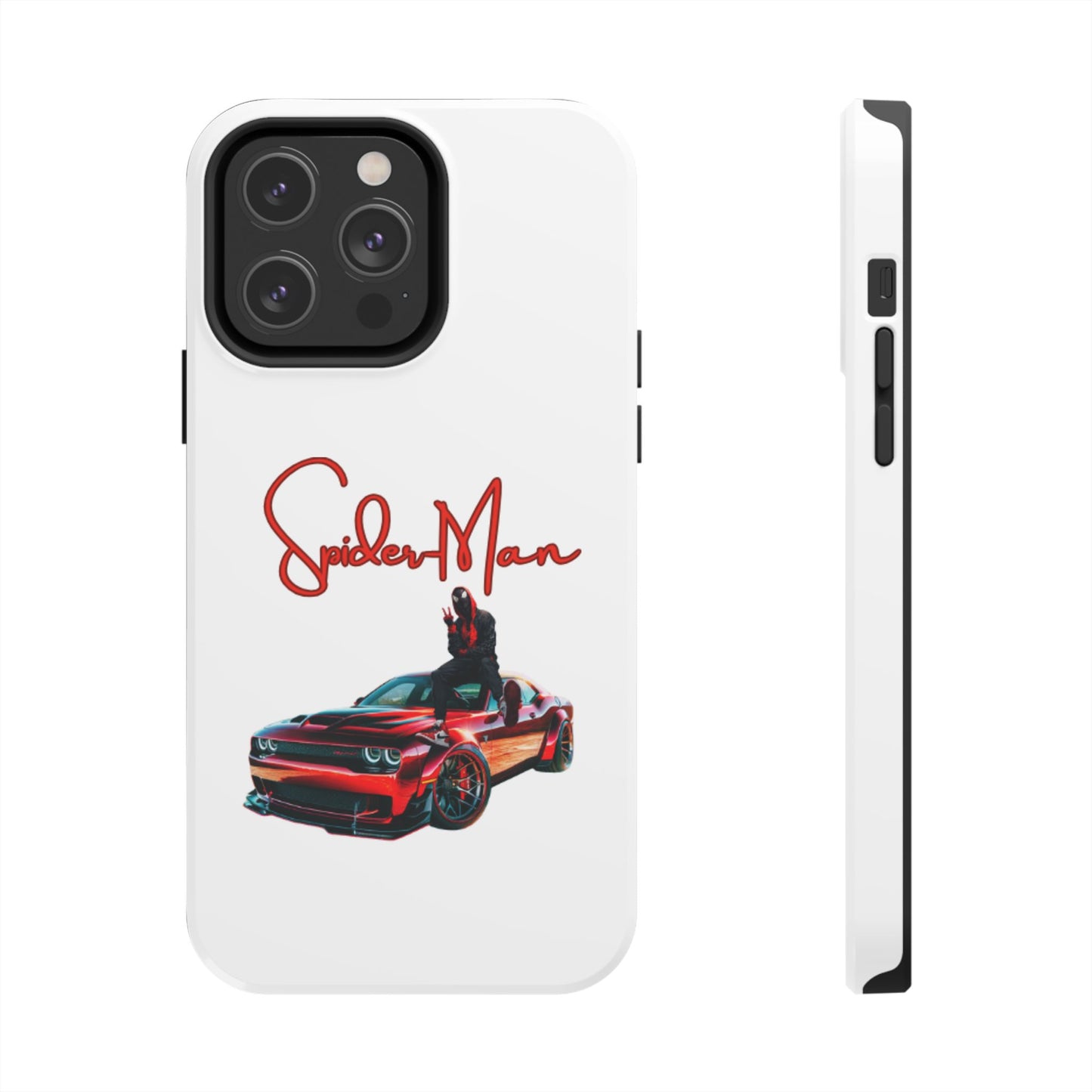 Phone case- SpiderMan Tough Phone Case - Durable Protection for Car Enthusiasts