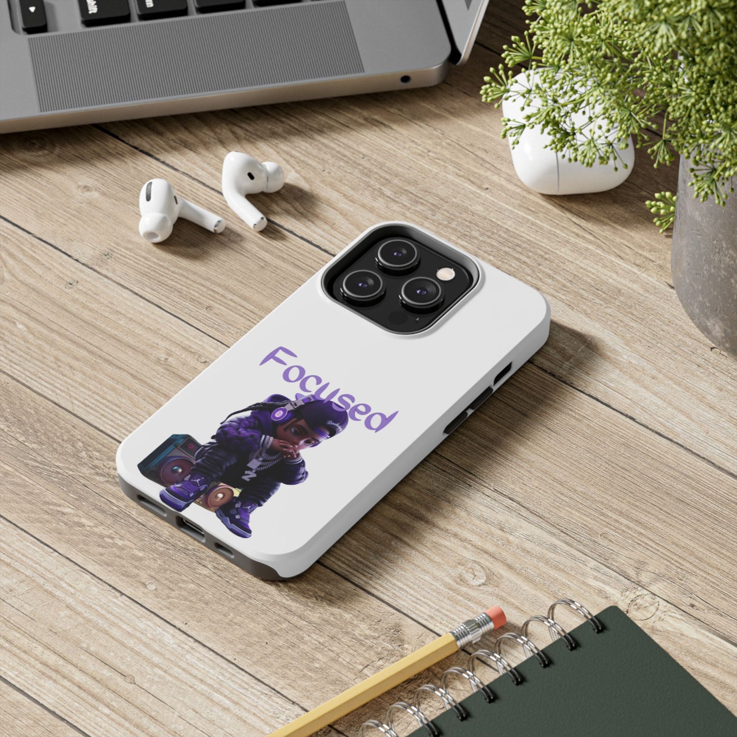 Phone Case- Focused Tough Case- Durable Protection
