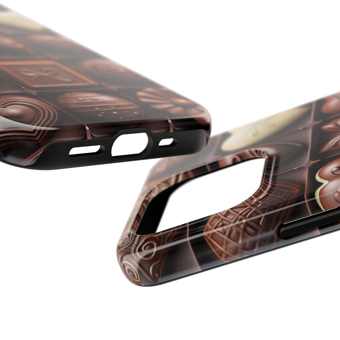 Chocolate Love Tough Phone Case - Perfect for Valentine's Day or Sweet Treat Lovers