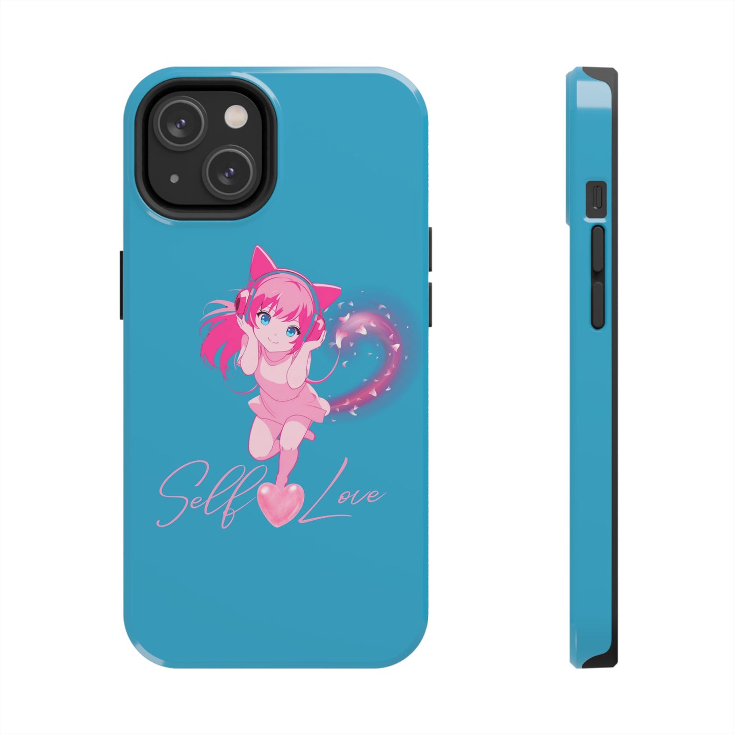Self Love Tough Phone Case for Anime Lovers