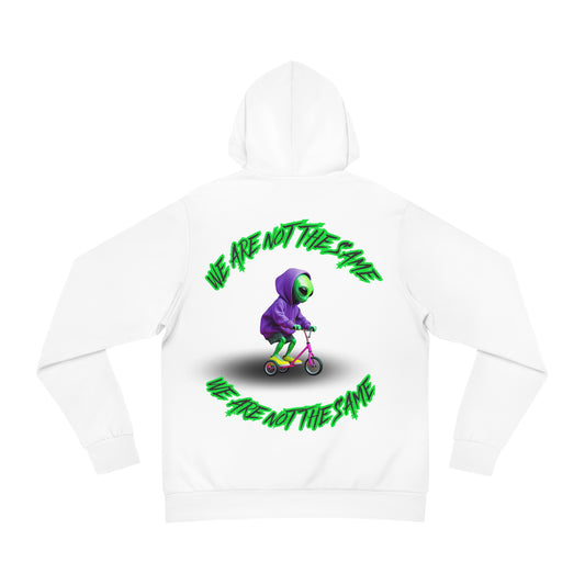 Ice White Alien Sweater for Men & Women – "We Are Not The Same" Futuristic