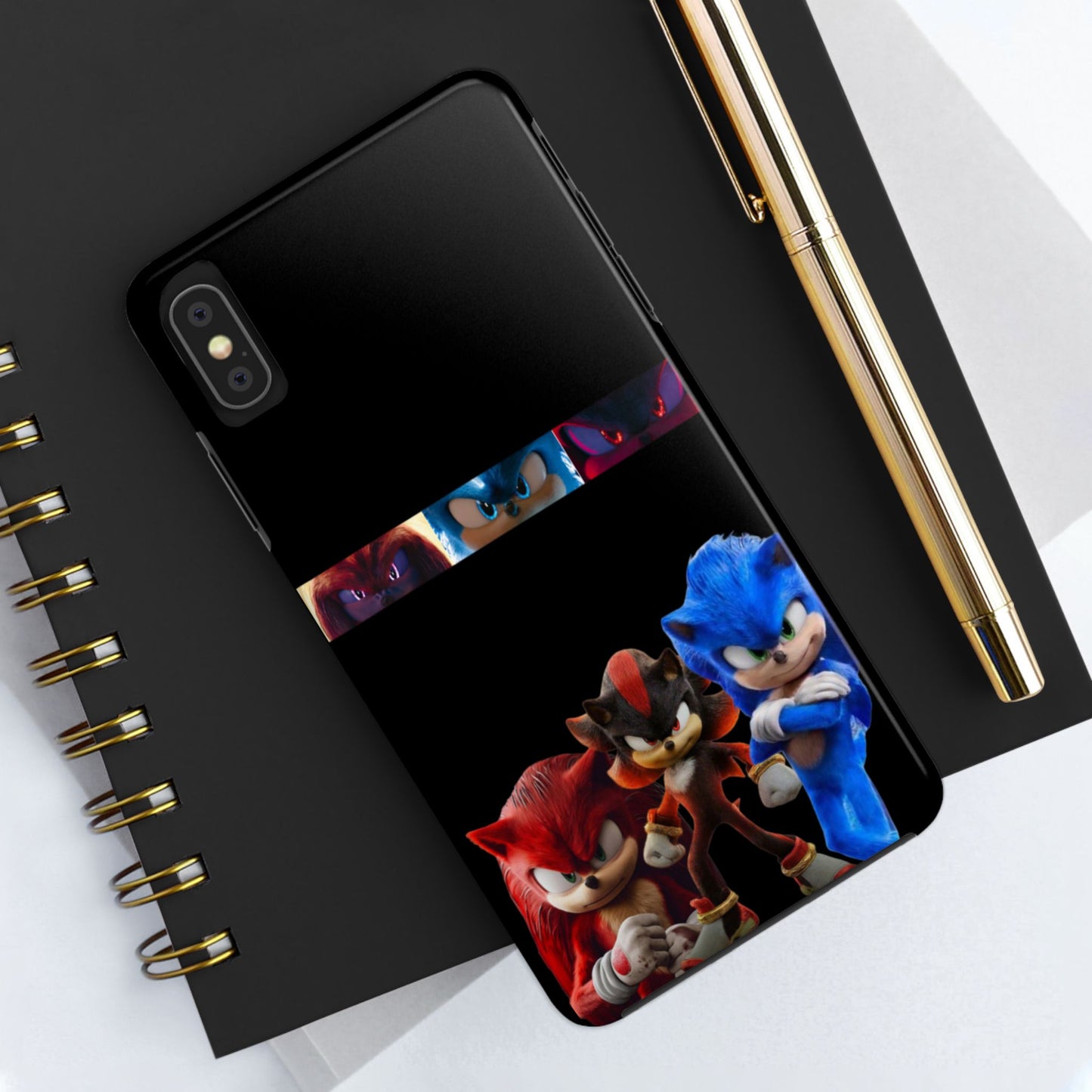 Phone case- Sonic, Kunkles, Shadow Tough Phone Case - Durable Protection