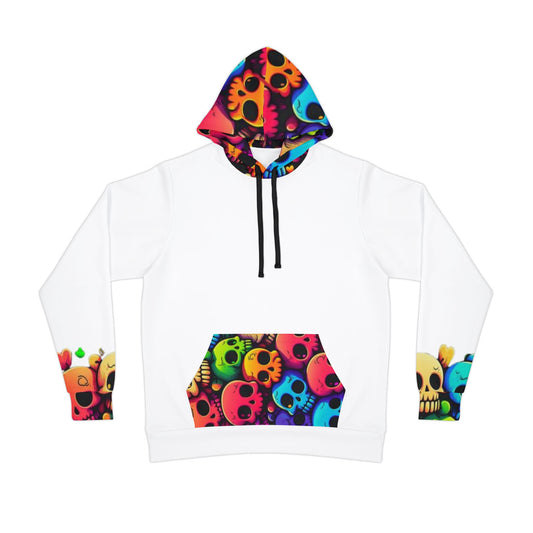 💀🎨 Colorful Skull Graphic Hoodie – Bold & Stylish Everyday Wear for Men & Women