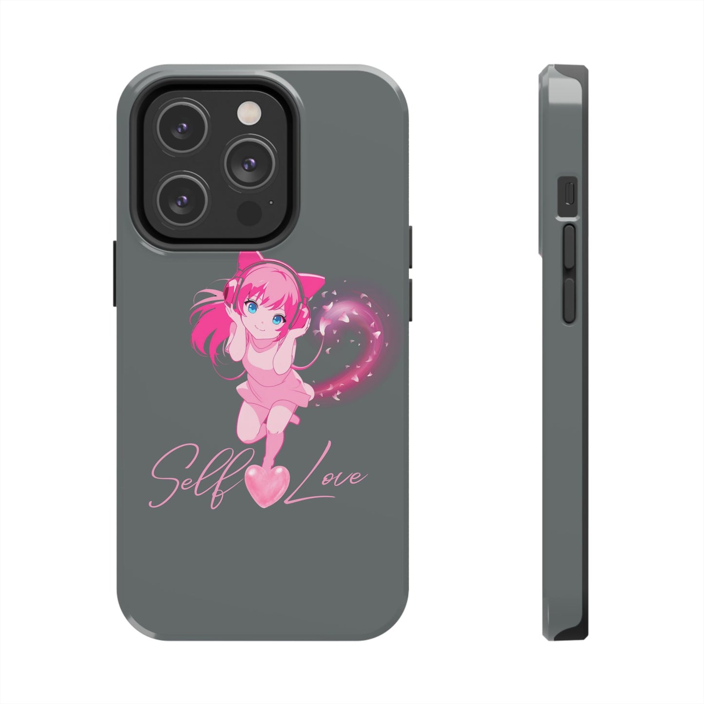 Self Love Tough Phone Case for Anime Lovers