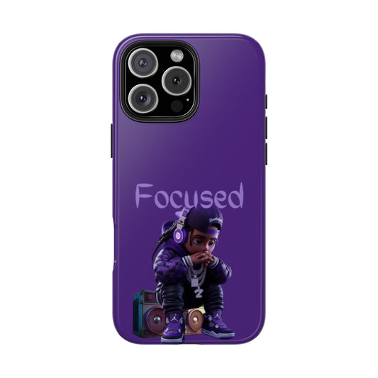 Phone Case- Focused Tough Case- Durable Protection