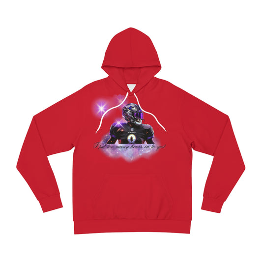 Crimson Red "No Shortcuts to Success" NFL Hoodie – Grind Now, Win Later Football Sweatshirt