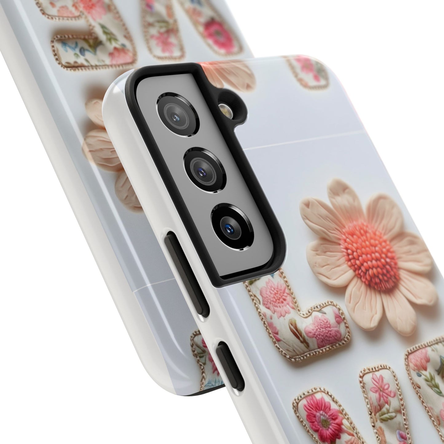 Floral 'Love Yourself' Tough Phone Case