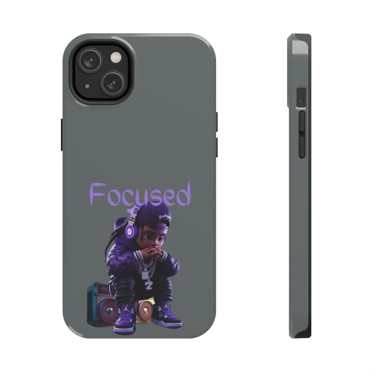 Phone Case- Focused Tough Case- Durable Protection