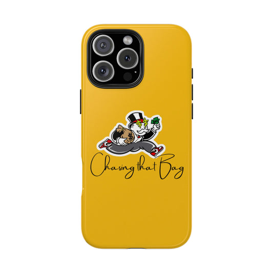 Phone Case- Chasing That Bag Tough Case- Durable Protection