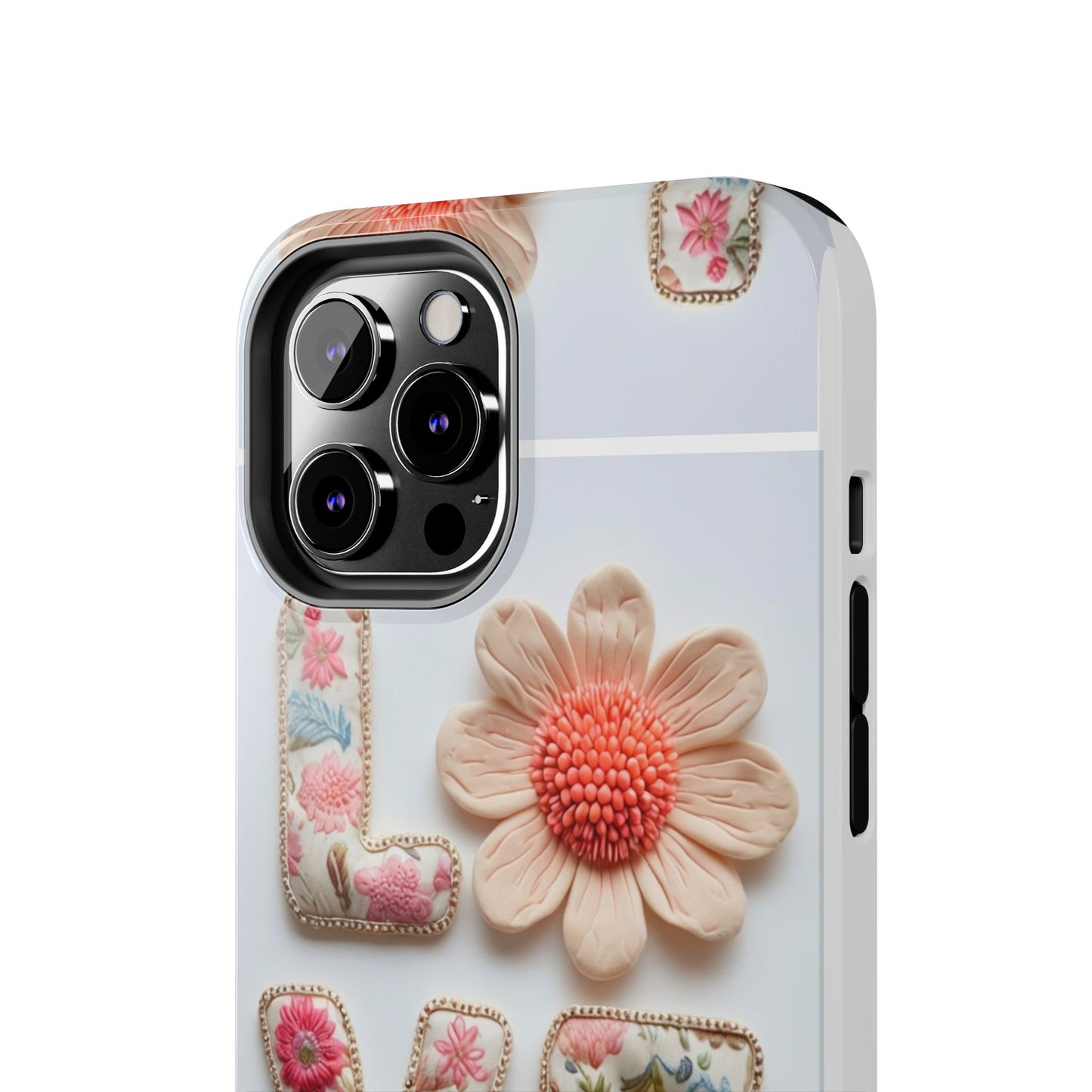 Floral 'Love Yourself' Tough Phone Case