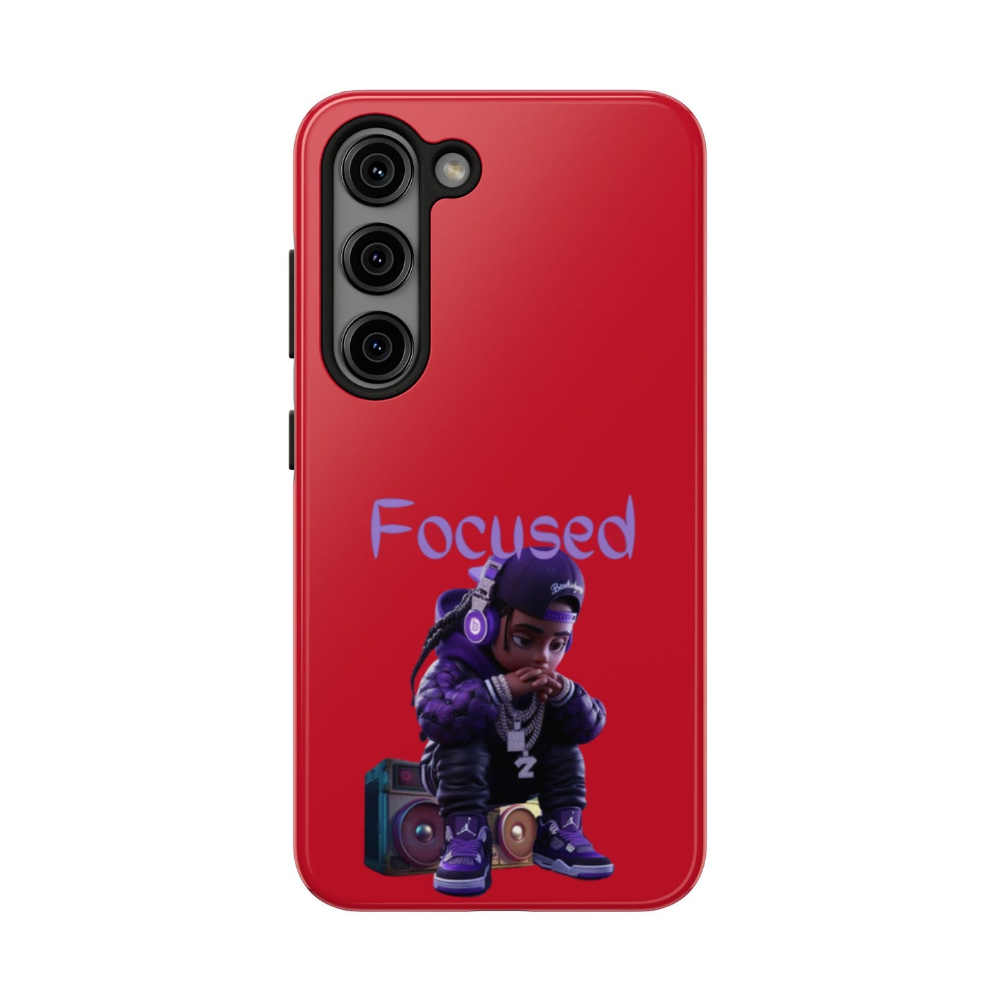 Phone Case- Focused Tough Case- Durable Protection