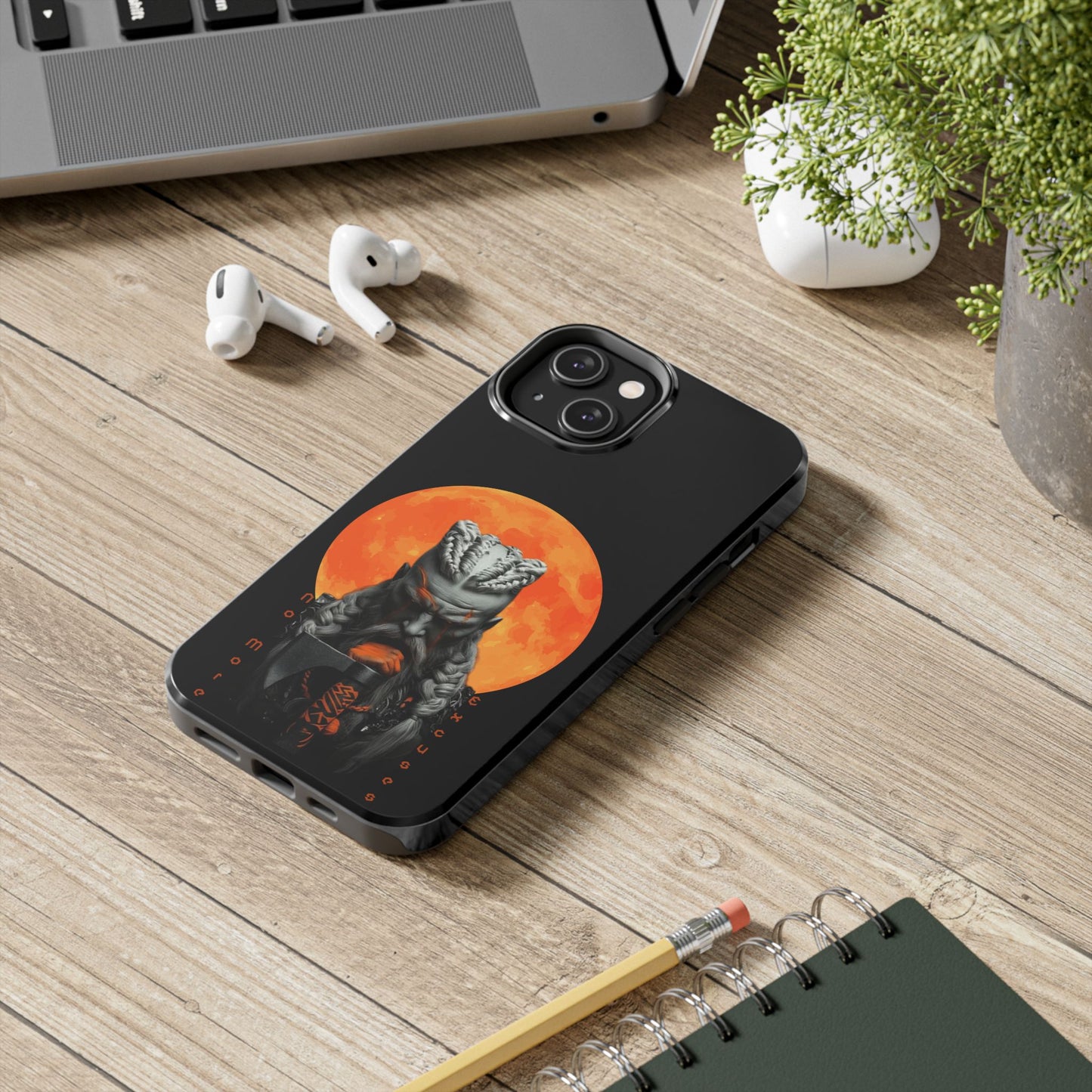 💥 Warrior Spirit Tough Phone Case – No More Excuses Design for iPhone & Android – Empowerment & Protection