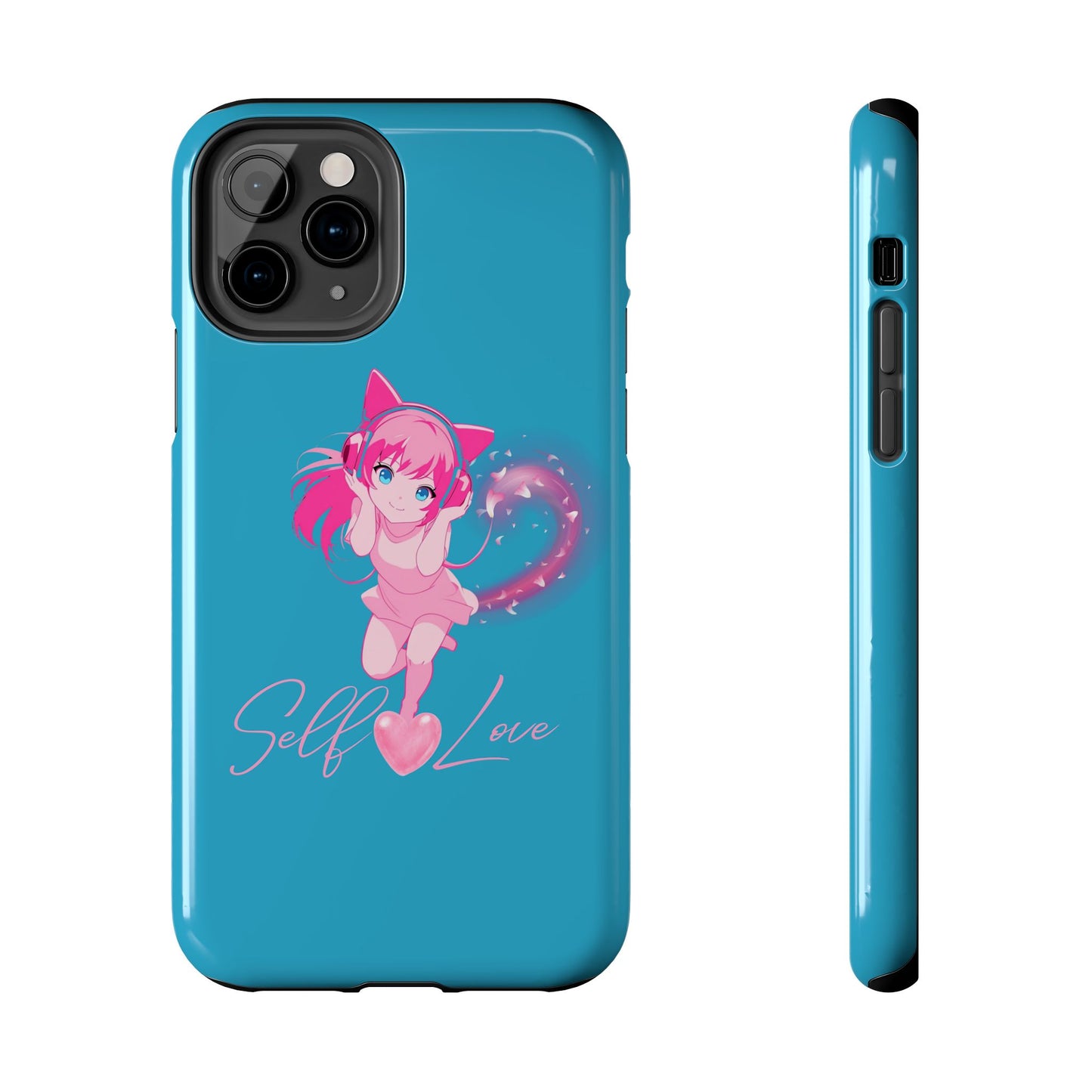 Self Love Tough Phone Case for Anime Lovers